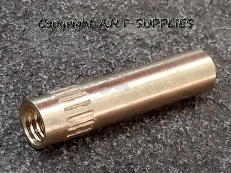 Parker Hale Brass Adapter for .270 US Swabs to UK Rifle Barrel Cleaning Rods