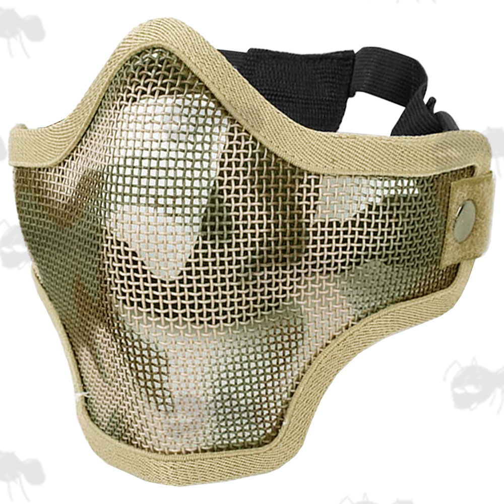 Airsoft Wire Mesh Mask Lower Face CM01 Masks Free UK Delivery
