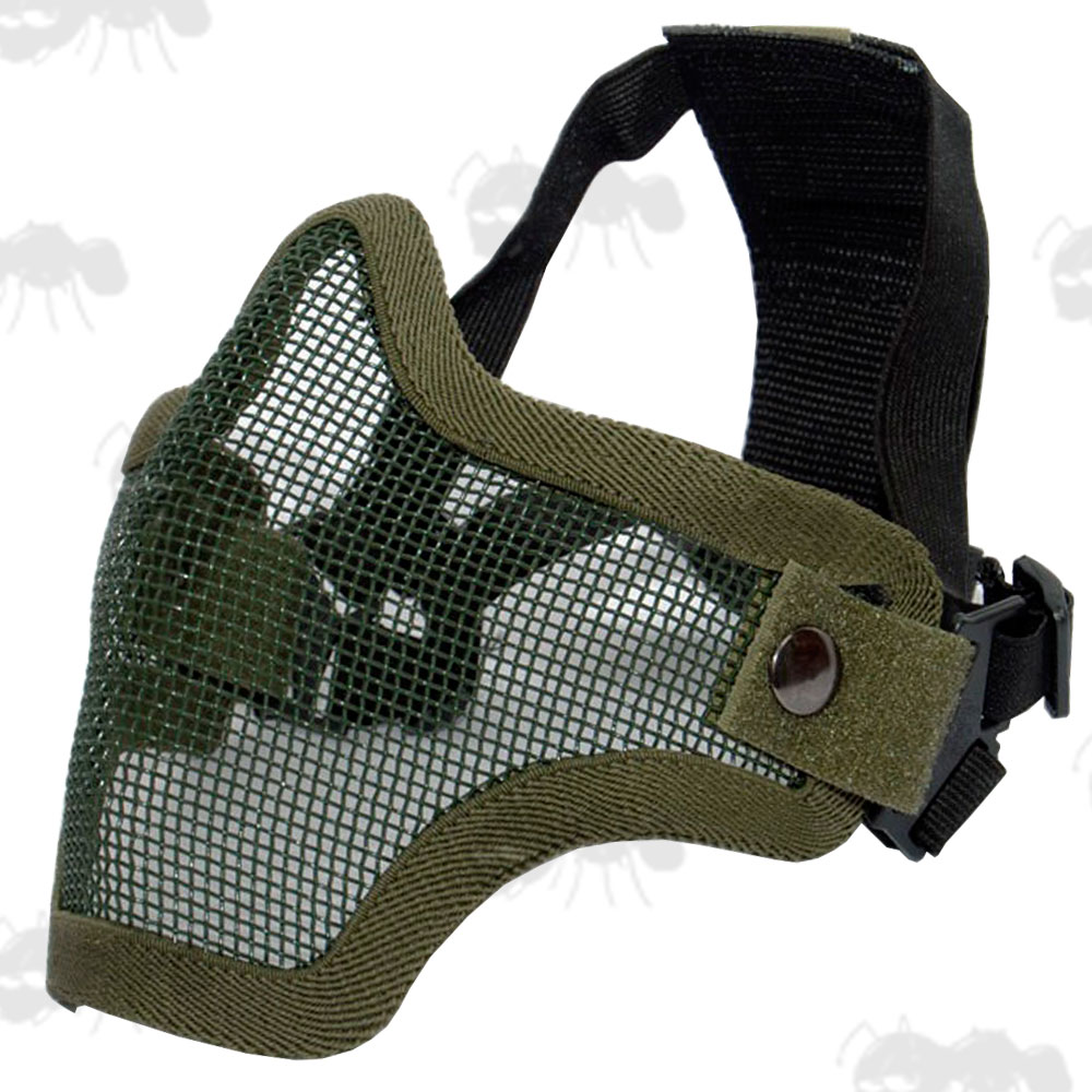 Airsoft Wire Mesh Mask Lower Face CM01 Masks Free UK Delivery
