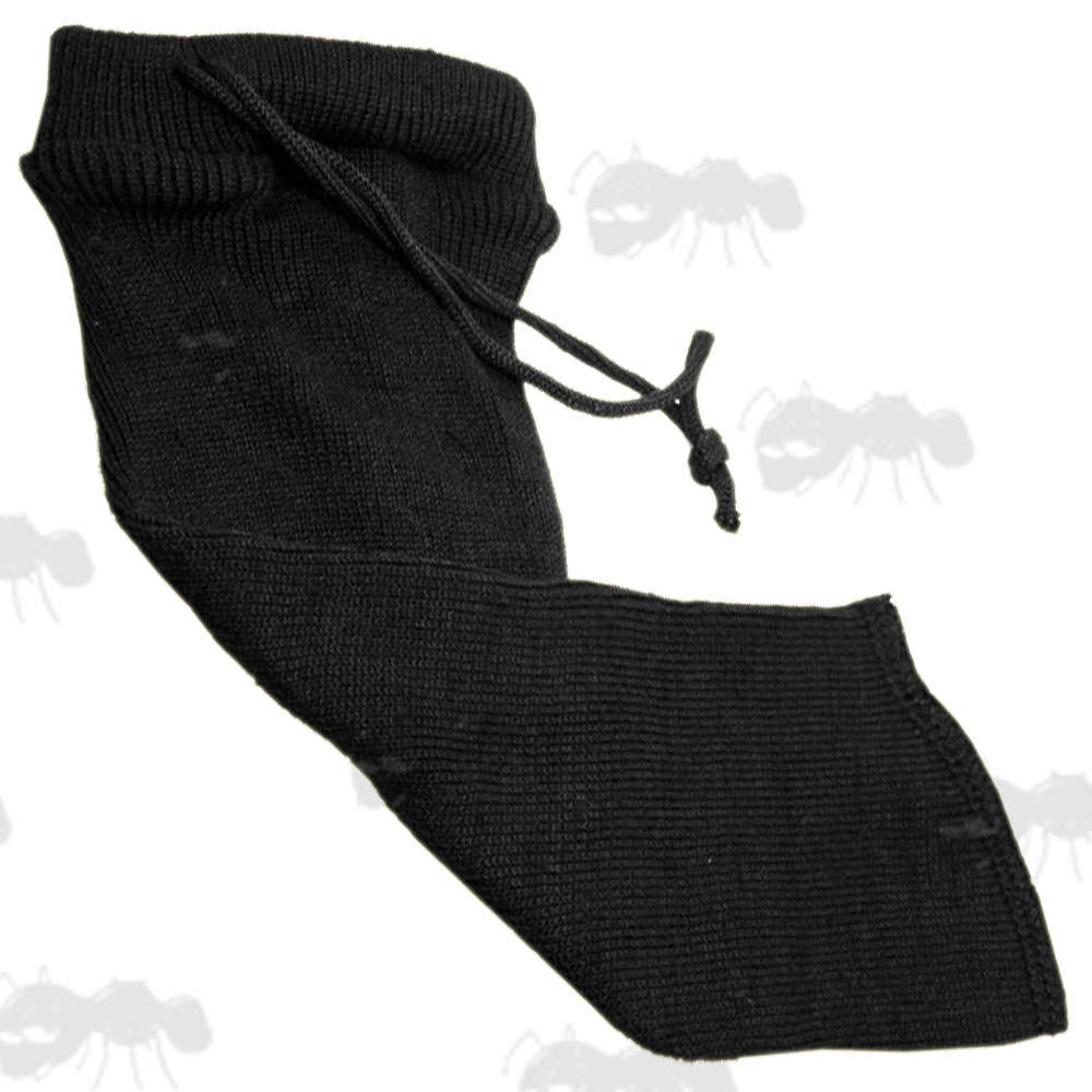 Black Coloured Silicone Coated Pistol Cover Sock