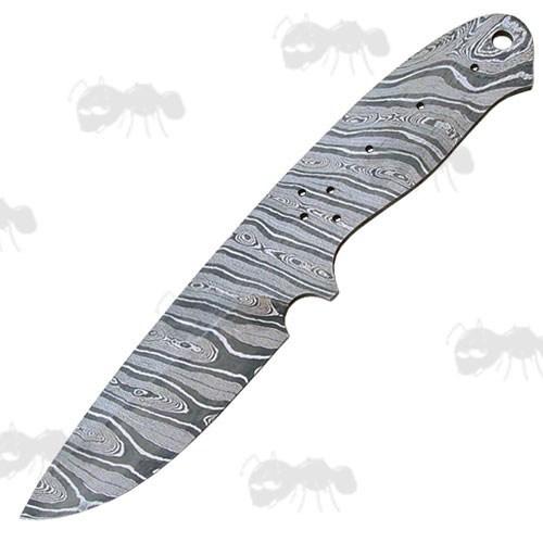 Damascus Knife Blade Blanks Knife Making Steel Blank for Sheath Knives