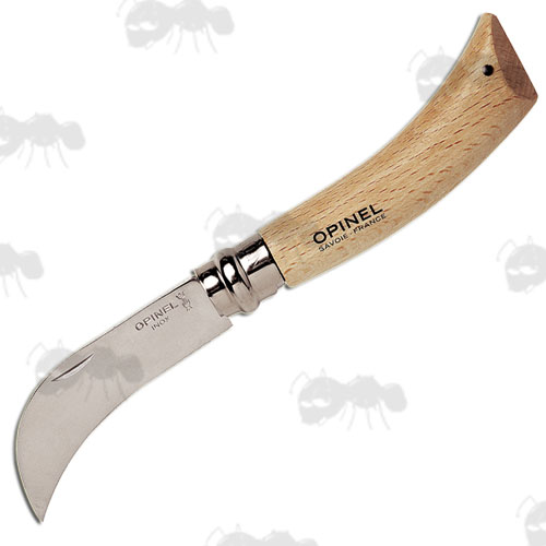 Opinel No.8 LC Curved Blade Pruning Knife
