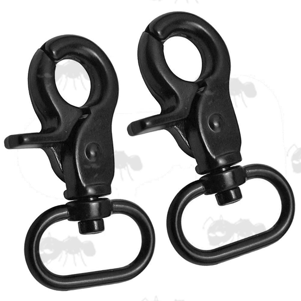 Gun Sling Lobster Swivels Pair of Rifle Swivel Hooks
