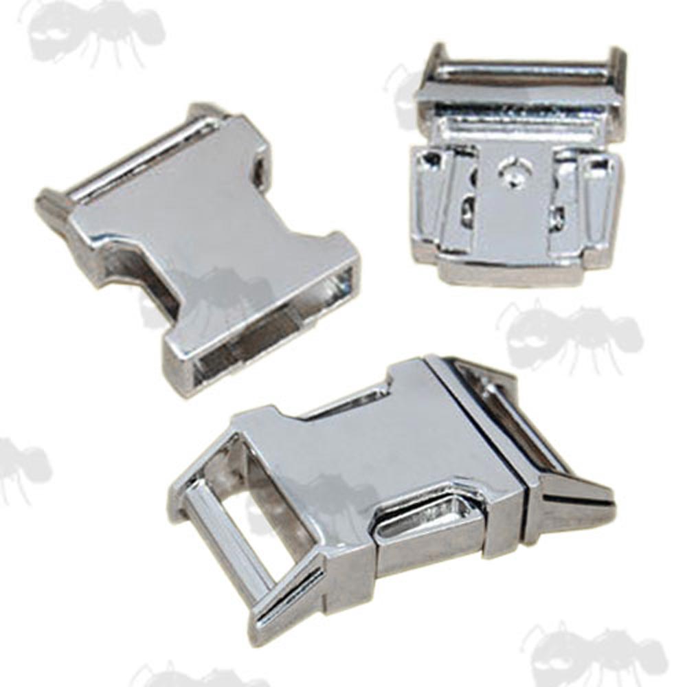 Metal QuickRelease Buckles Paracord Bracelet & Dog Collar Buckle