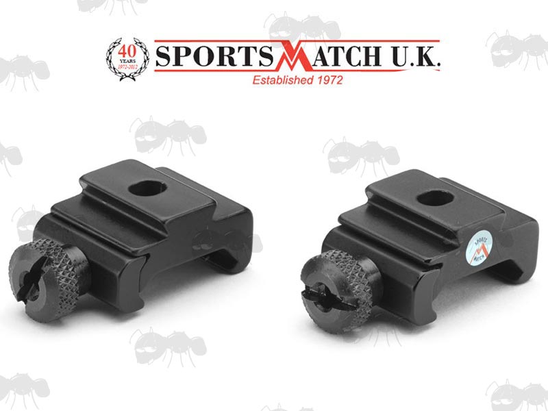 Sportsmatch UK RB6 Weaver / Picatinny to Dovetail Rail Adapters