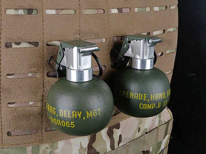 Airsoft Dummy Grenades Frag and Flashbang UK Mainland Freepost