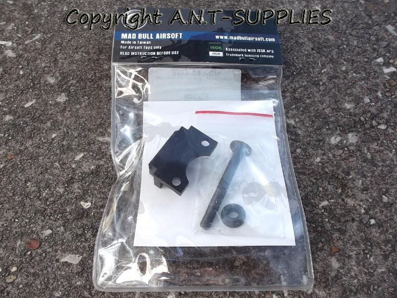 Madbull RIS Handguard Airsoft Adapter for WE Rifle in Hanger Packaging