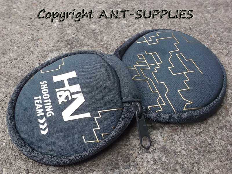 H&N Airgun Pellet Soft Tin Cover with Zip Fastener
