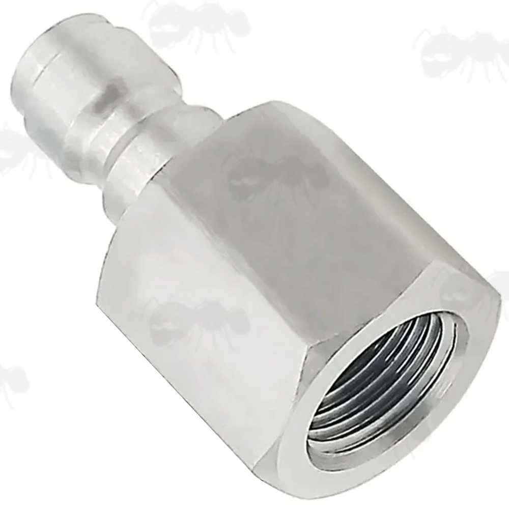 Small Threaded CO2 Capsules To 8mm Quick-Attach Plug Adapter