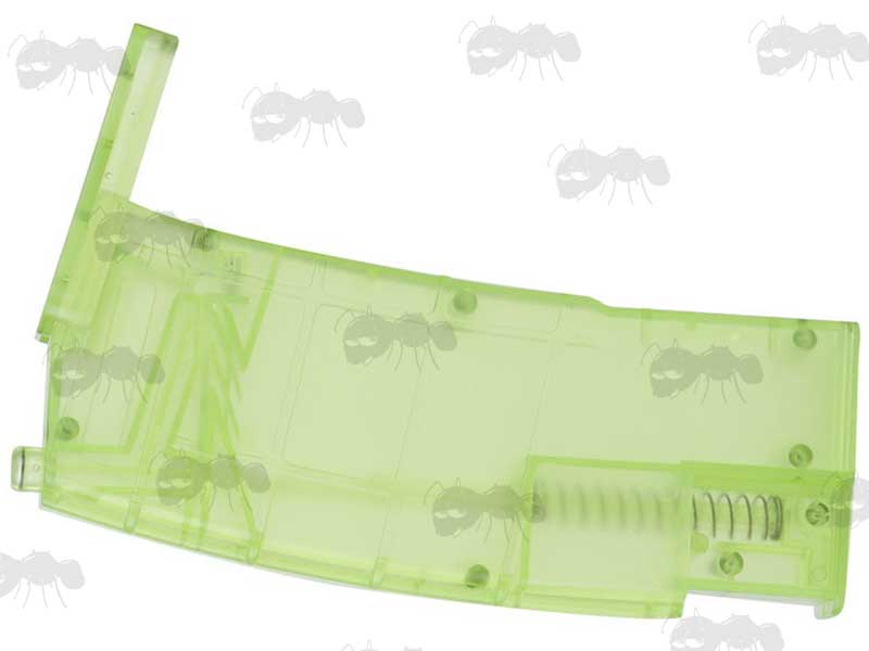 Green AR Magazine Style Airsoft 6mm BB Quick Loader