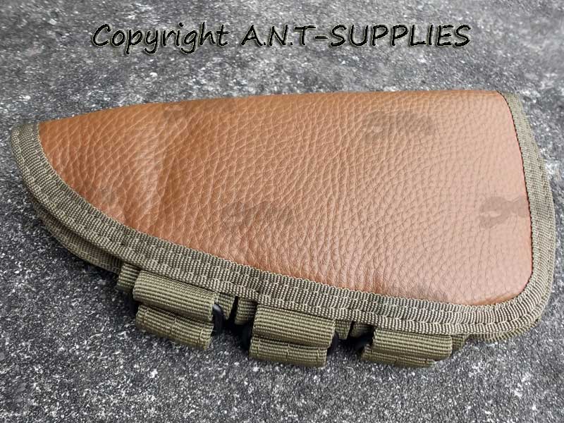 Ammo Pouch Cheek Pad Rest Rifle / Shotgun ButtStock Shell Holder