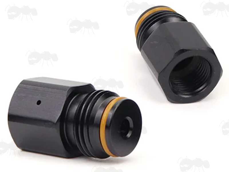 88g / 90g M16x1.5mm Thread To Paintball AirSource Threaded Adapter