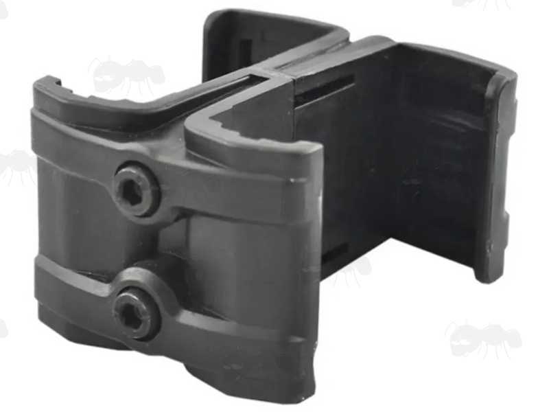 Double Sided Magnetic Ammunition Holder For Pistol Magazines & Clips