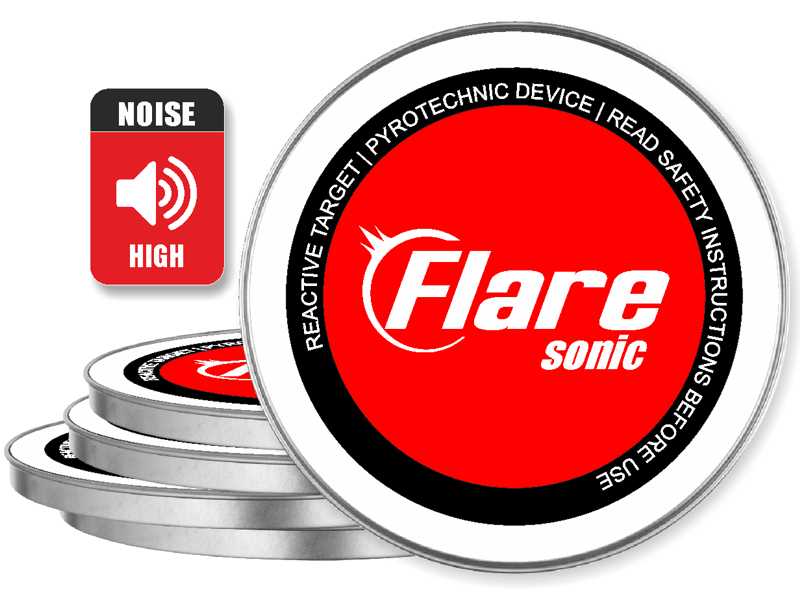 38mm Diameter Flare Sonic Loud Exploding Target