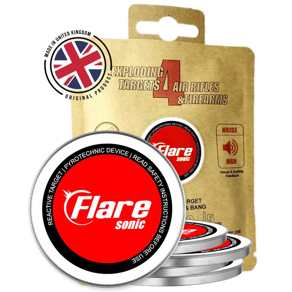 38mm Diameter Flare Sonic Loud Exploding Target