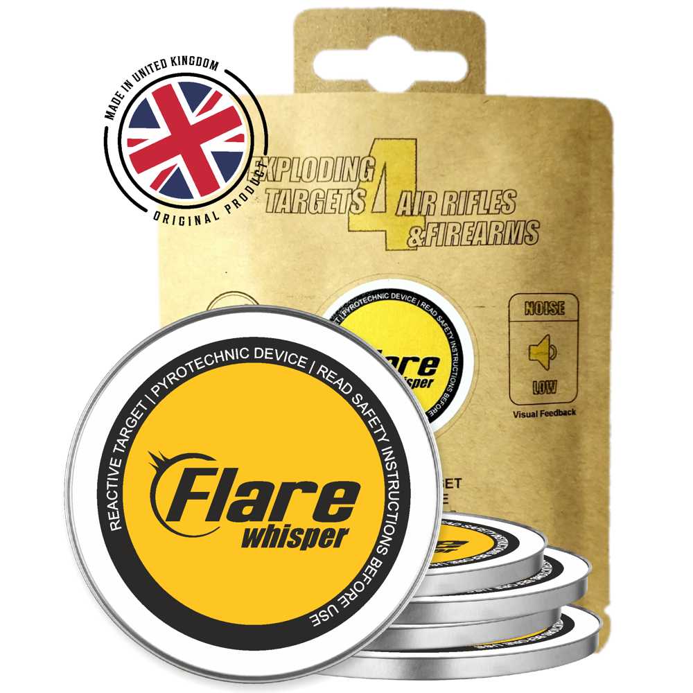38mm Diameter Flare Whisper Silent Exploding Target