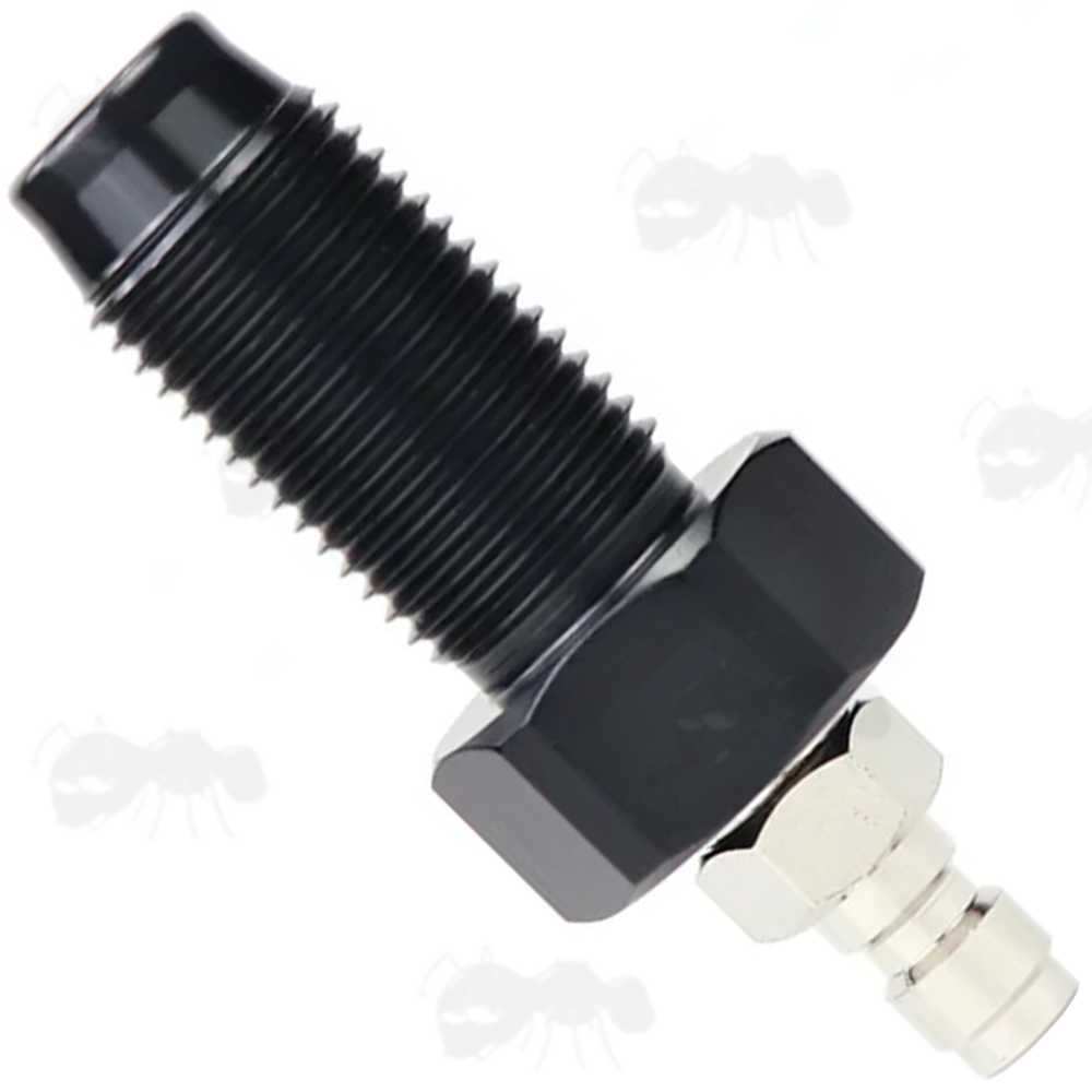 8mm Quick-Attach Plug View of The HPA To 88g Co2 Cartridge M16x1.5mm Thread Adapter for AirSource Airguns