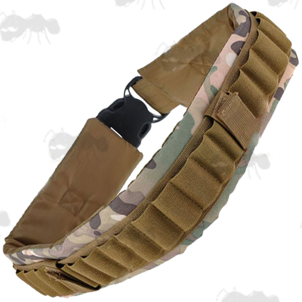 Canvas Shotgun Shell Belts 12g 16g 20g Waist Cartidge Belt