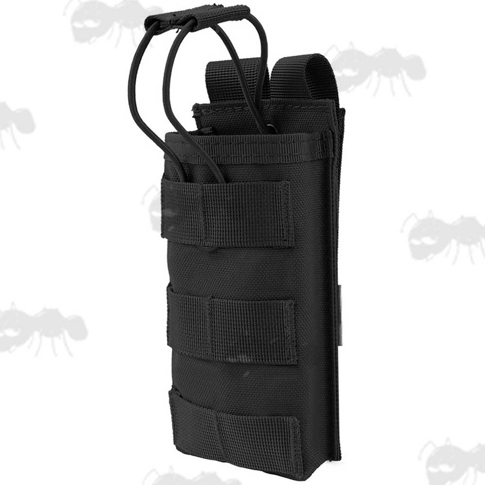 Black Canvas Universal Fast Access Single Magazine MOLLE Pouch