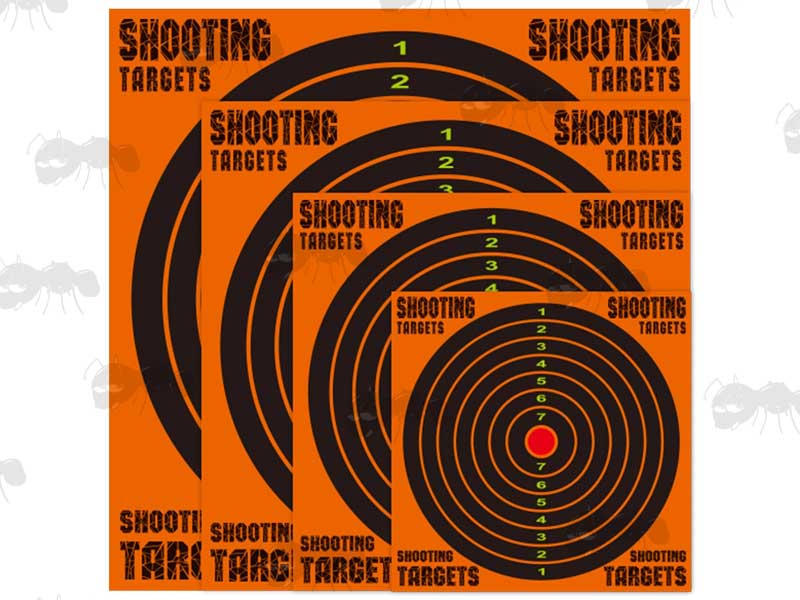 Reactive SelfAdhesive Shooting Targets Shoot and See Target