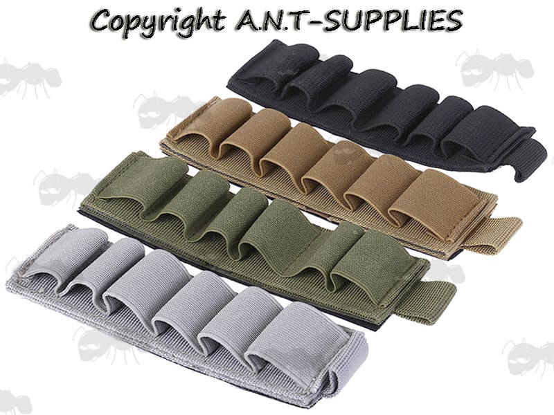 Quick Reload Ammo Velcro Patches Shotgun Cartridge Loops