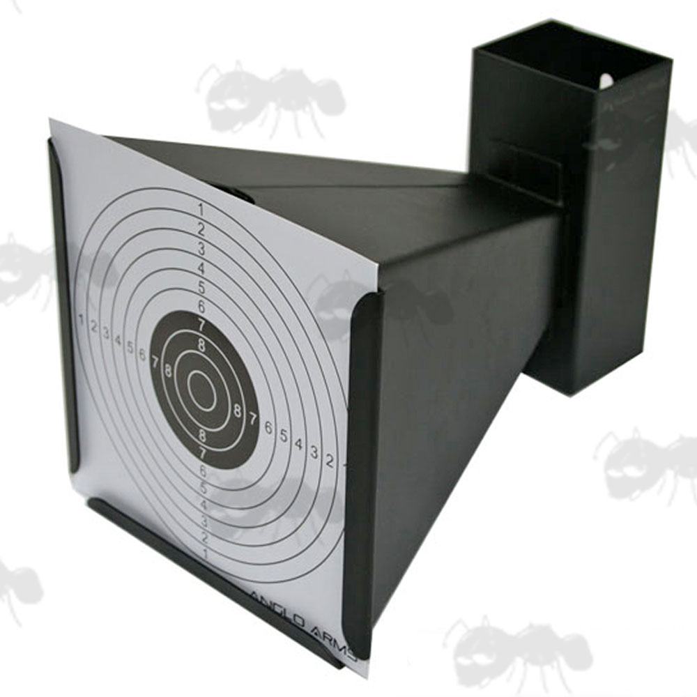 Paper Target Funnel Holder Airgun Paper Target Pellet Trap
