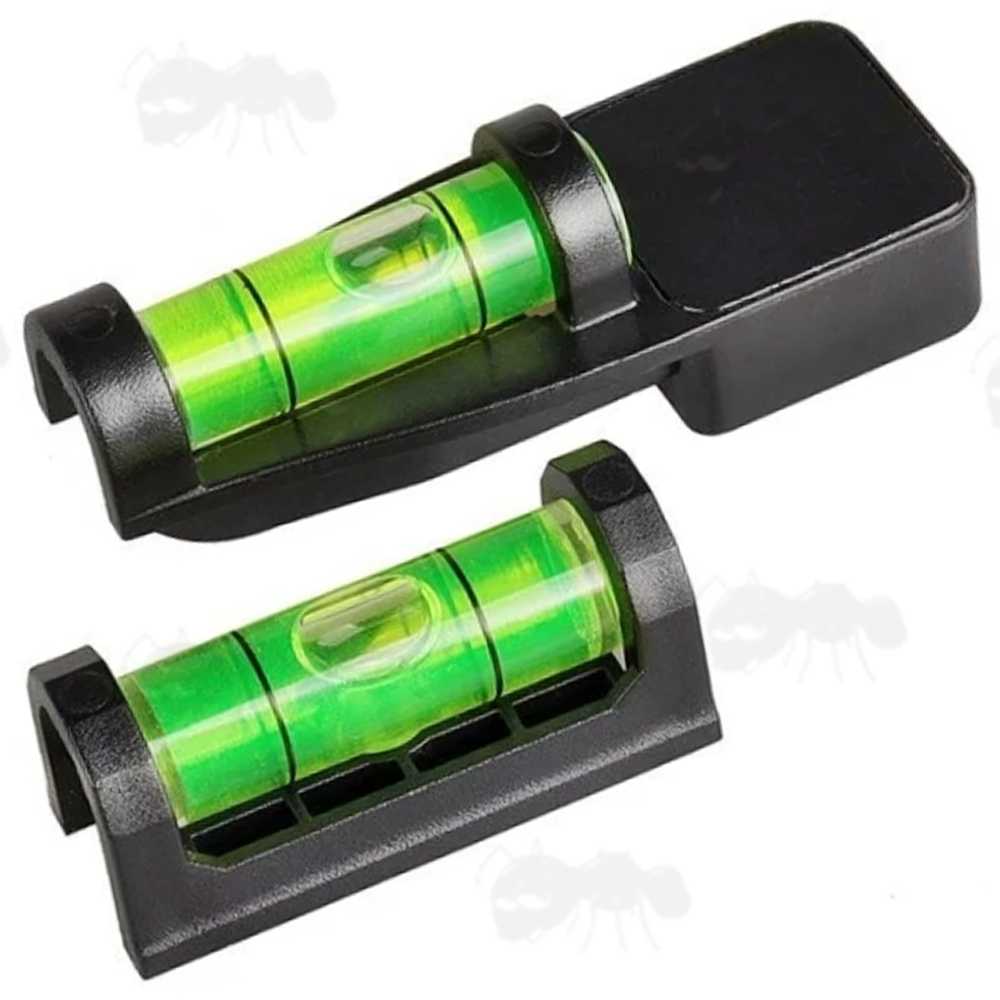 Pair of Gunsmiths Magnetic Base Rifle Scope Bubble Spirit Levels