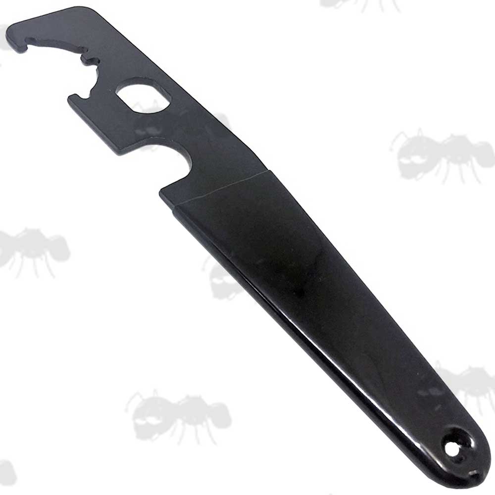Compact Steel M4 Rifle Series Buttstock / Delta Ring Wrench with Plastic Coated Grip