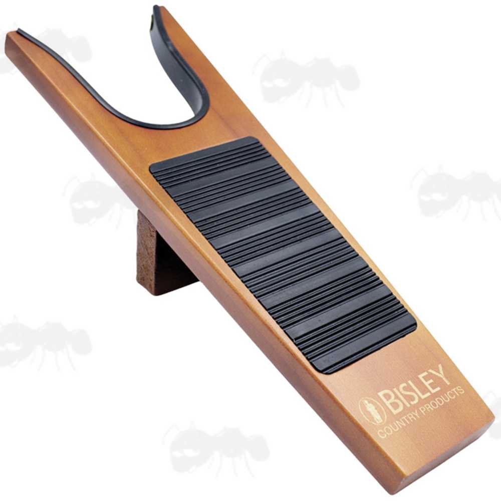 Bisley Wooden Boot Jack with Black Foot Grip