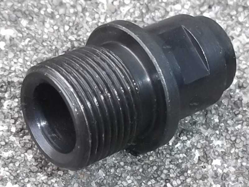 HK416 M8 x .75 to 1/2-28 American Thread Colt M4 Silencer Adapter