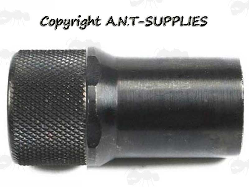 M9 x .75 to 1/2-20 American Thread Silencer Adapter with Thread Guard