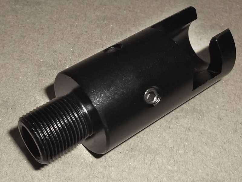 Mosin Nagant 91/30 Rifle Muzzle Thread Barrel Adapter To 14mmx1mm Left Hand