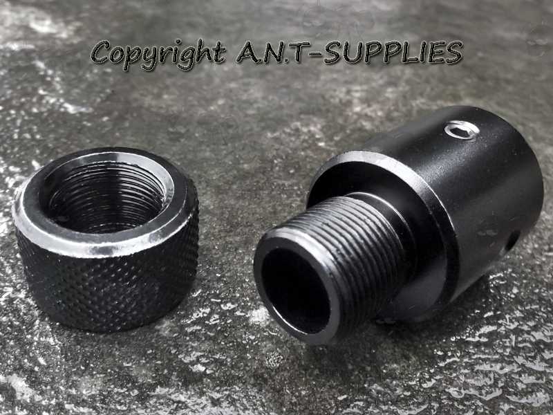 Slip-On Adapter for Ruger 10/22 Rifles to Accept 5/8x28 American Thread Silencers