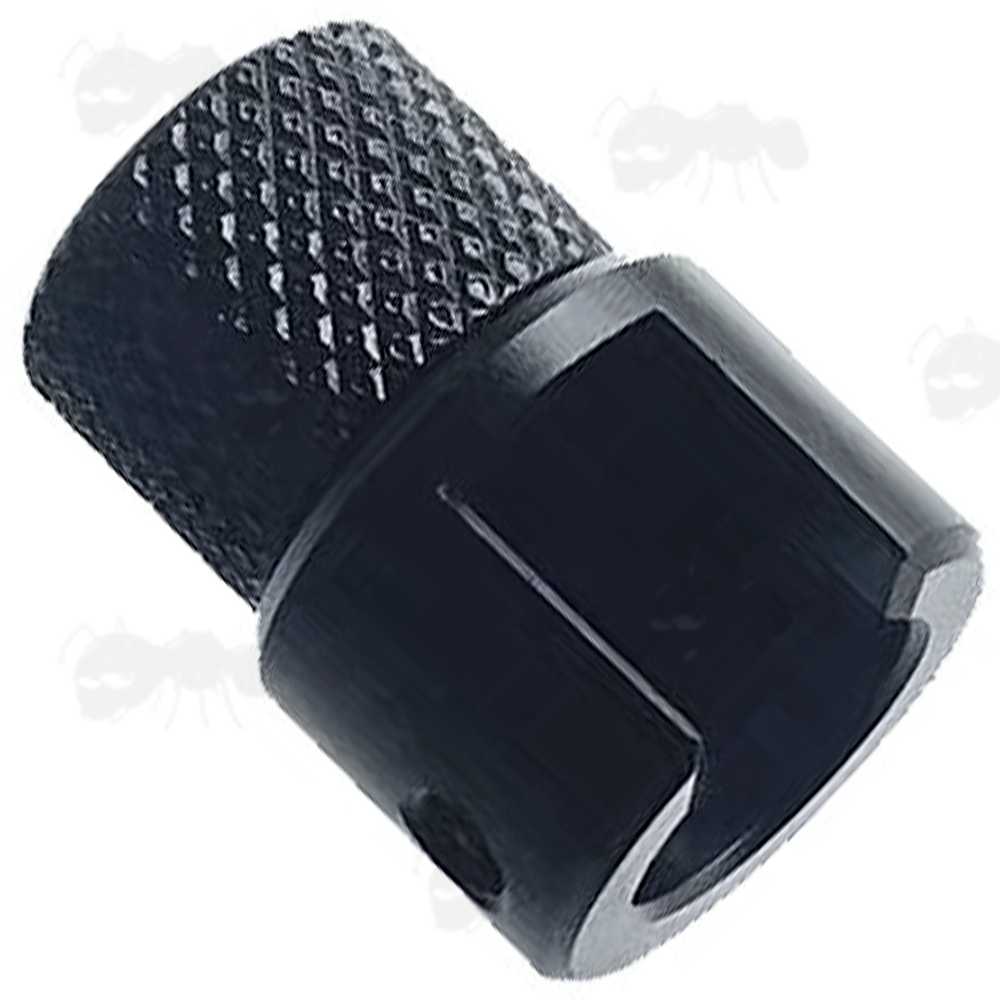 Ruger .22 Mark 1 / 2 / 3 To 1/2x28 UNEF Pistol Thread Silencer Adapter with Thread Guard Fitted