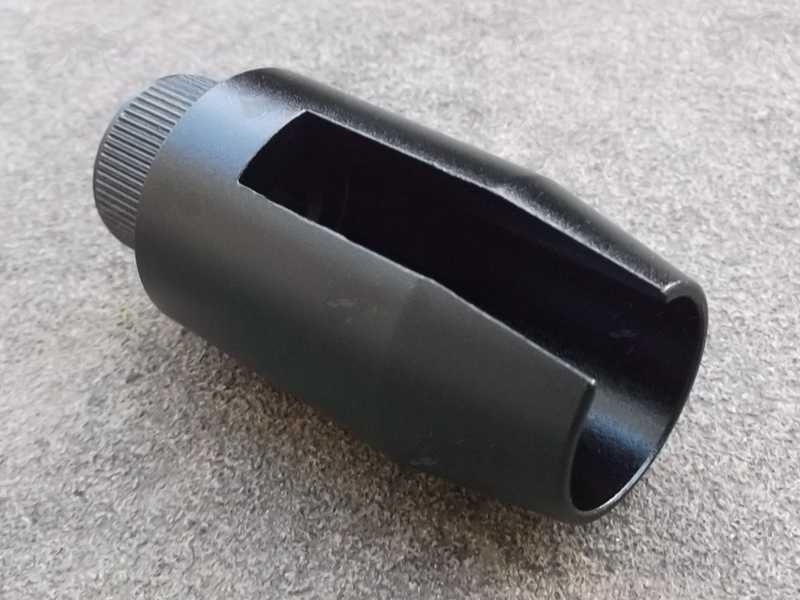Slip-On Adapter for The Crosman Ruger 10/77 Air Rifle to Accept 1/2x20 American Threaded Silencer etc