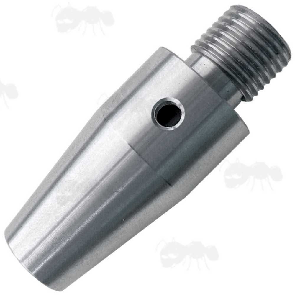 Stainless Steel Threaded Muzzle Silencer Adapter for Crosman 2240 1377 1322 Air Pistols