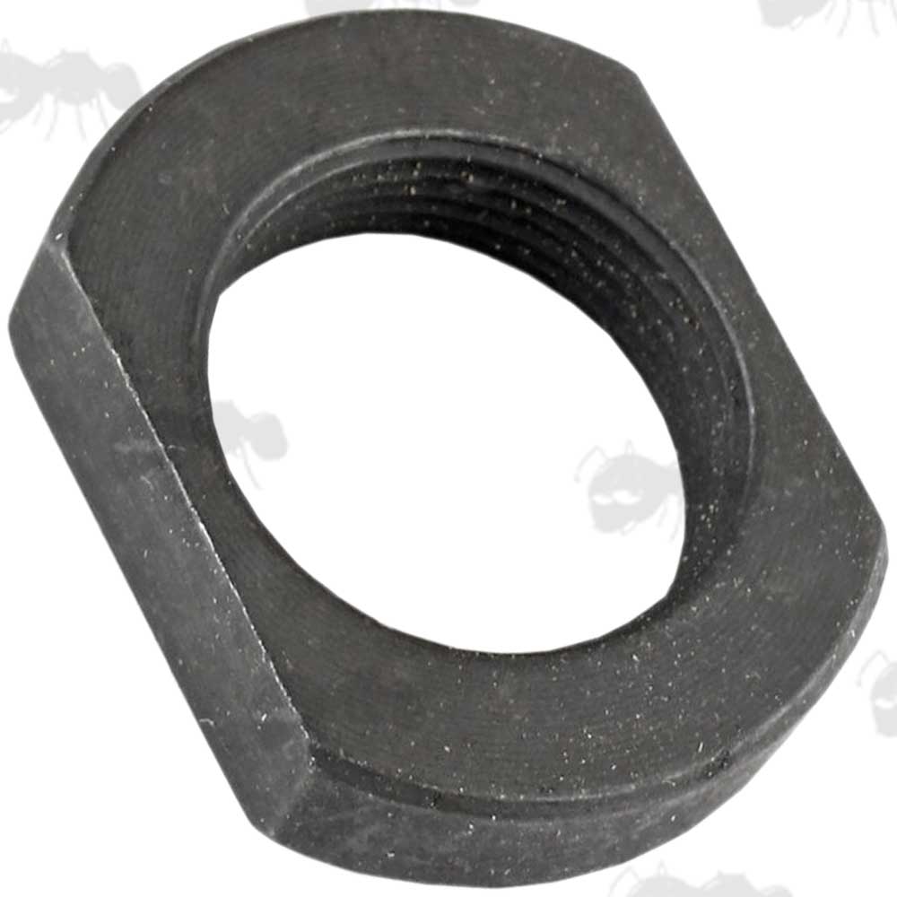 Black Steel AR .308 Calibre Threaded Rifle Muzzle Jam Nut