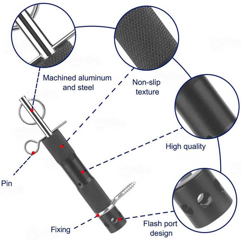 Detailed Guide View of The Black Coloured Slimline .209 Primer Trip Wire Perimeter Alarm Mine