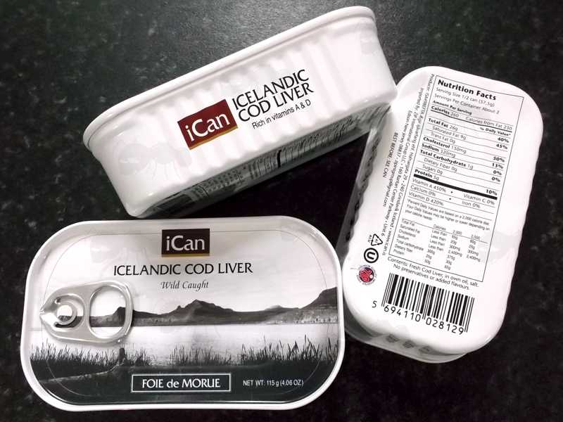 Four Ring Pull Rectangular Tins of iCAN Wild Caught Liver