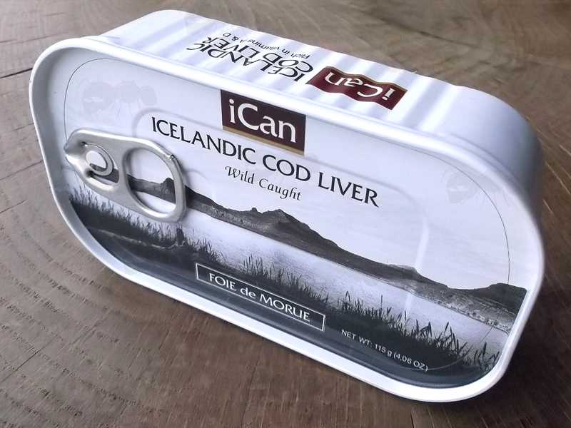 Ring Pull Rectangular Tin of iCAN Wild Caught Liver
