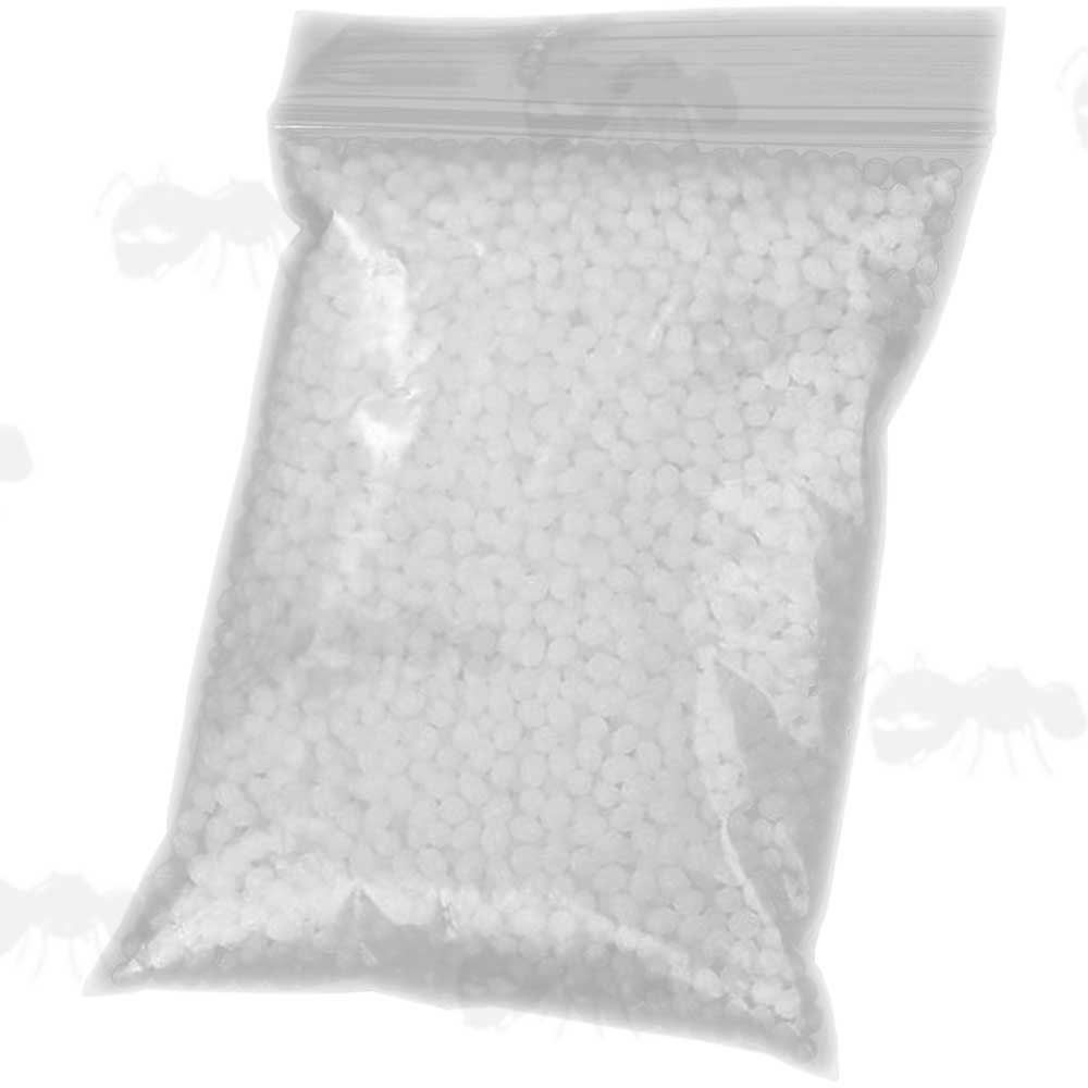 90 Grams of PolyForm Hand Mouldable Granules in Clear Plastic Grip Seal Bag