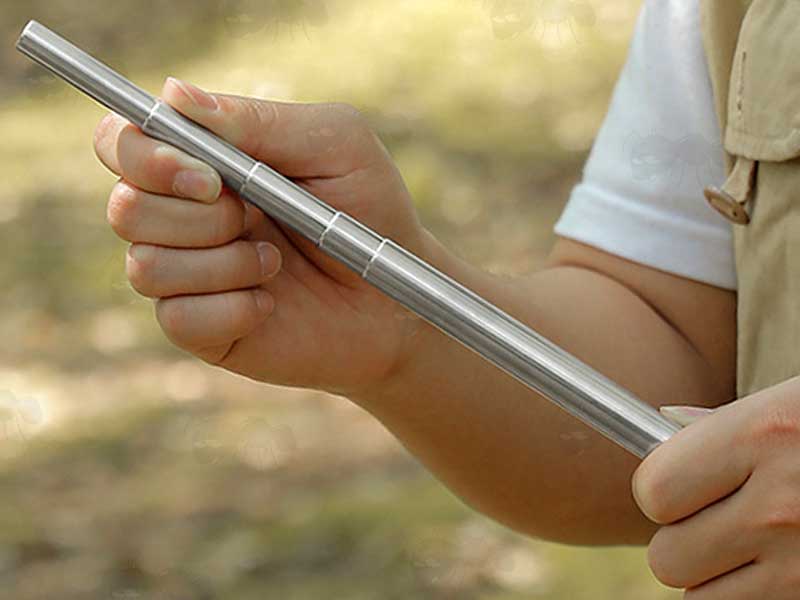 View of The Telescopic Blower Being Extended