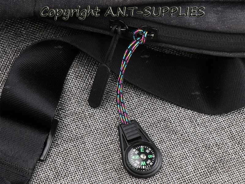 Zipper Pull Compass Mini Button Zip Compasses Free UK Delivery