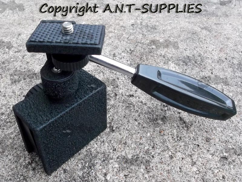 Heavy-Duty Car Door Window Tripod Adapter for Camera and Spotting Scopes by Visionking