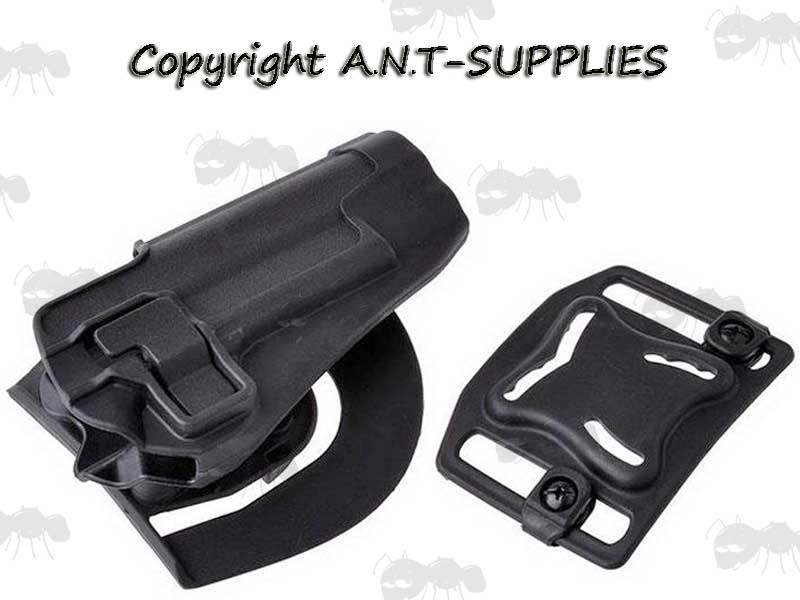 Colt 1911 Polymer Paddle Holster in Black