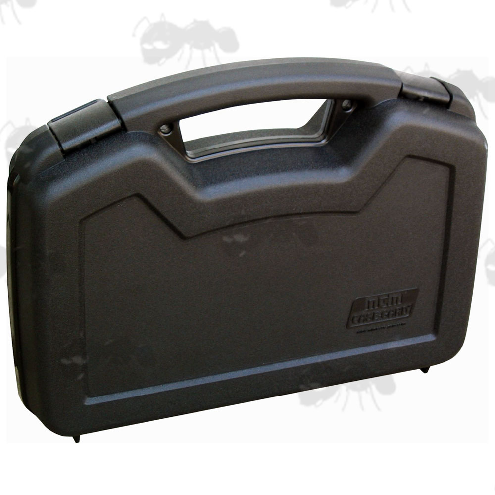 Closed View of the MTM CASE-GARD Model 807 Hard Plastic Pistol Carry Case