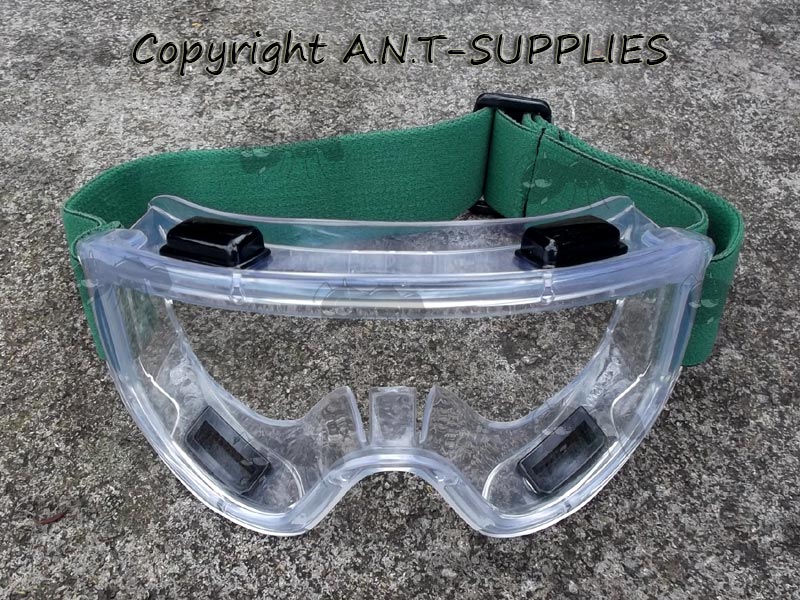 SMK Wide View Clear Lens Airsoft Goggles