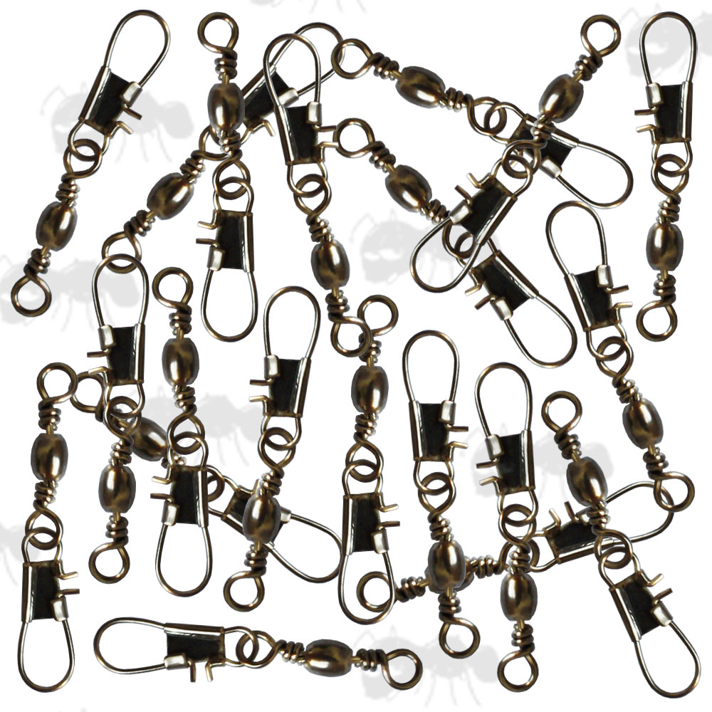 Fishing Swivels Round Eye Rolling Swivels