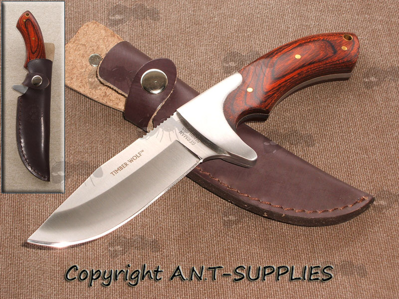 Timber Wolf Blazin Knife German Stainless Steel Bushcraft Knife