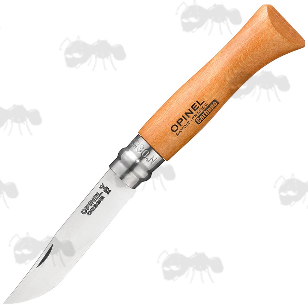 Opinel No.8 Virobloc Double Safety Ring Folding Knife